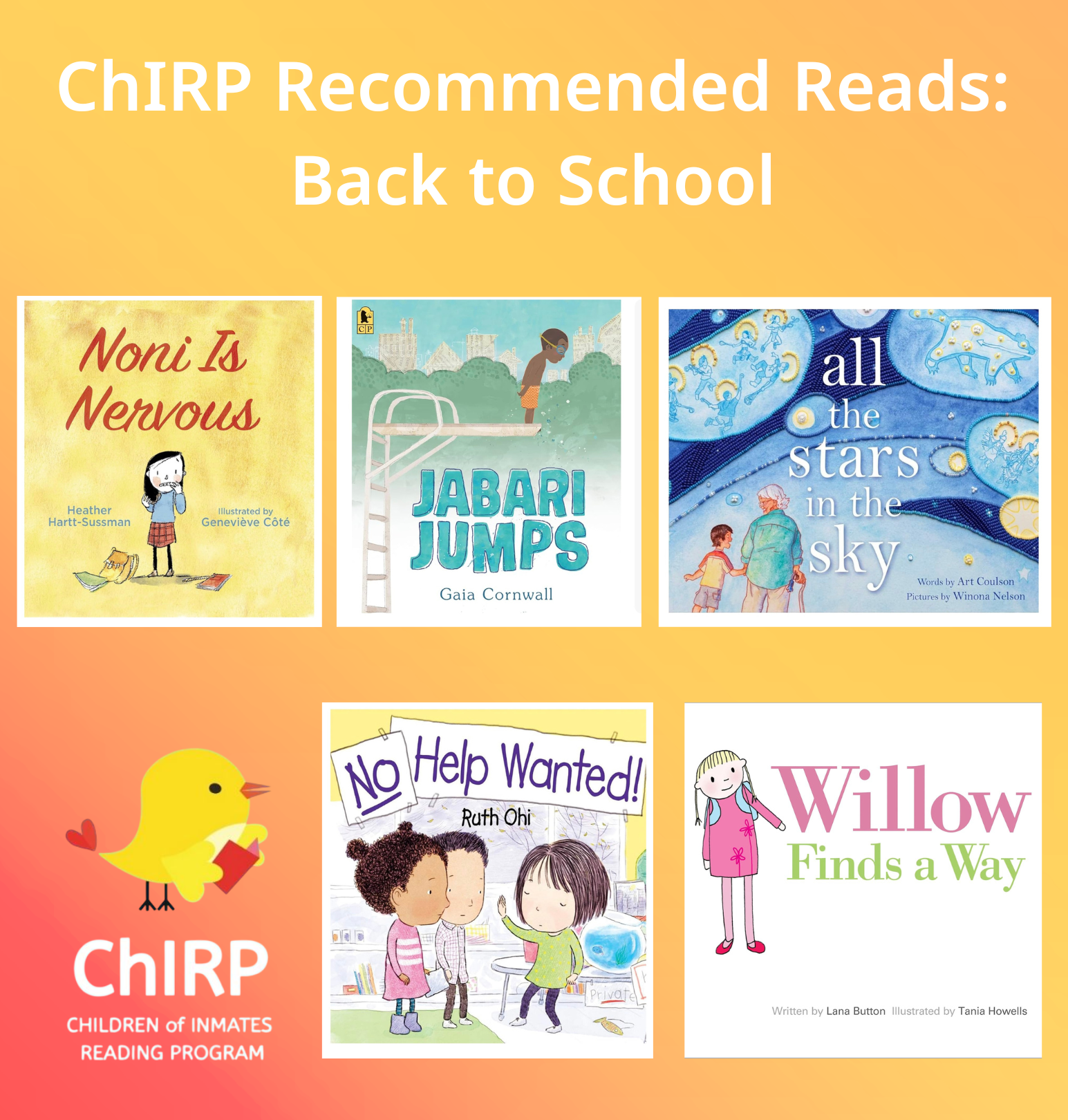 Five covers of the books described in this post are featured in the image.